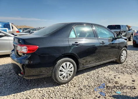 2011 Toyota Corolla Base from USA, damaged, VIN 2T1BU4EE9BC626874